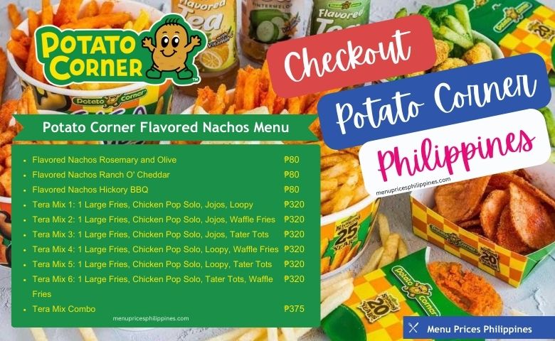 Potato Corner Menu Potato Corner Prices Philippines 2024   Potato Corner Menu Prices Philippines 